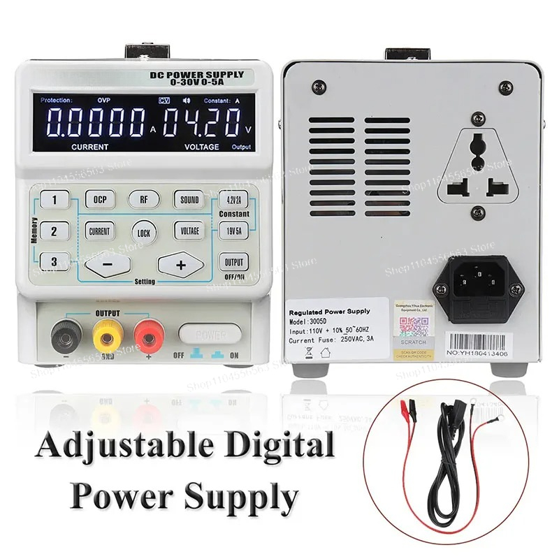 3005D High Precision Digital A - High Precision Dc Power Supply 30V 10A recension och pris