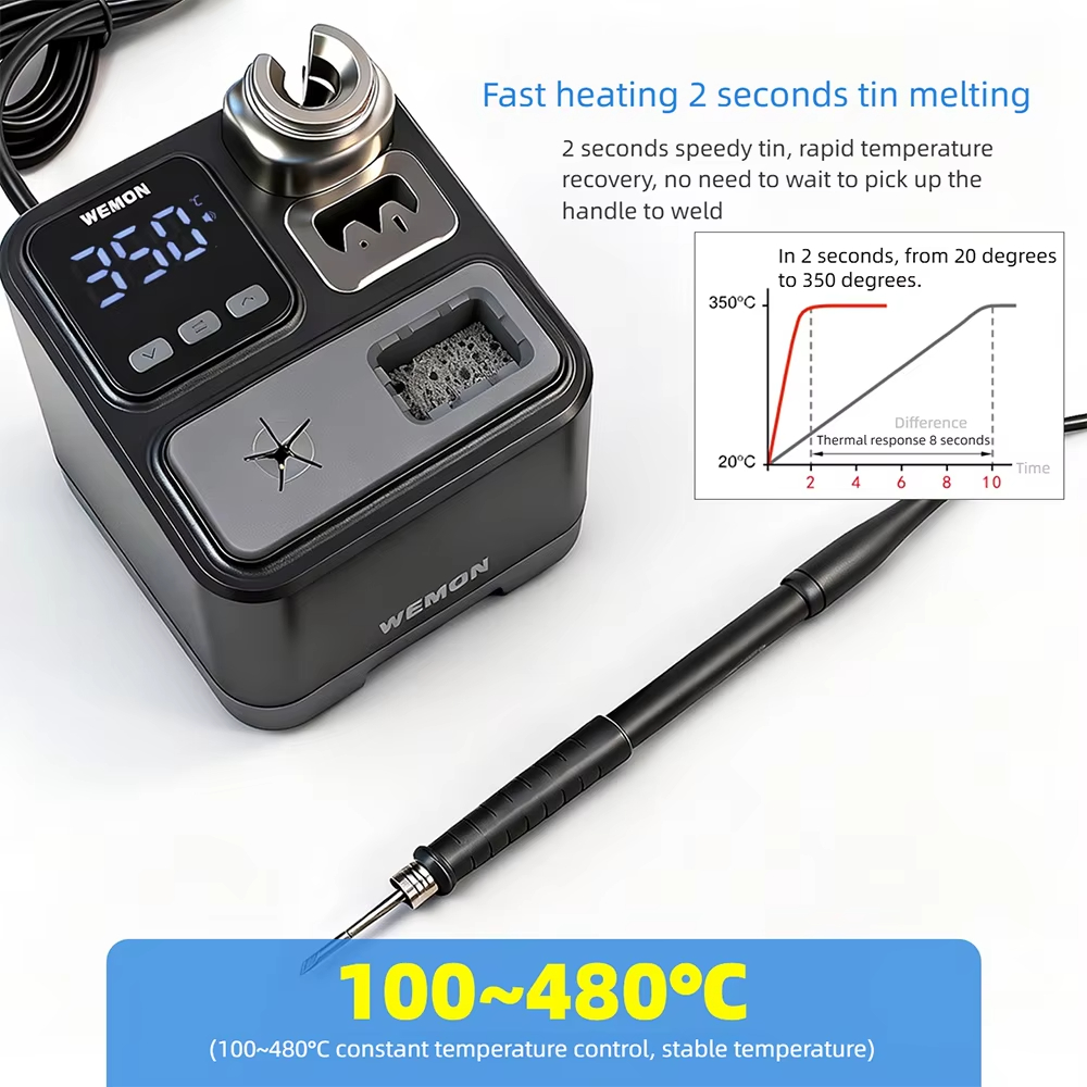 WEMON K21A T210 Soldering Stat - C210 Precision Soldering Station recension och pris