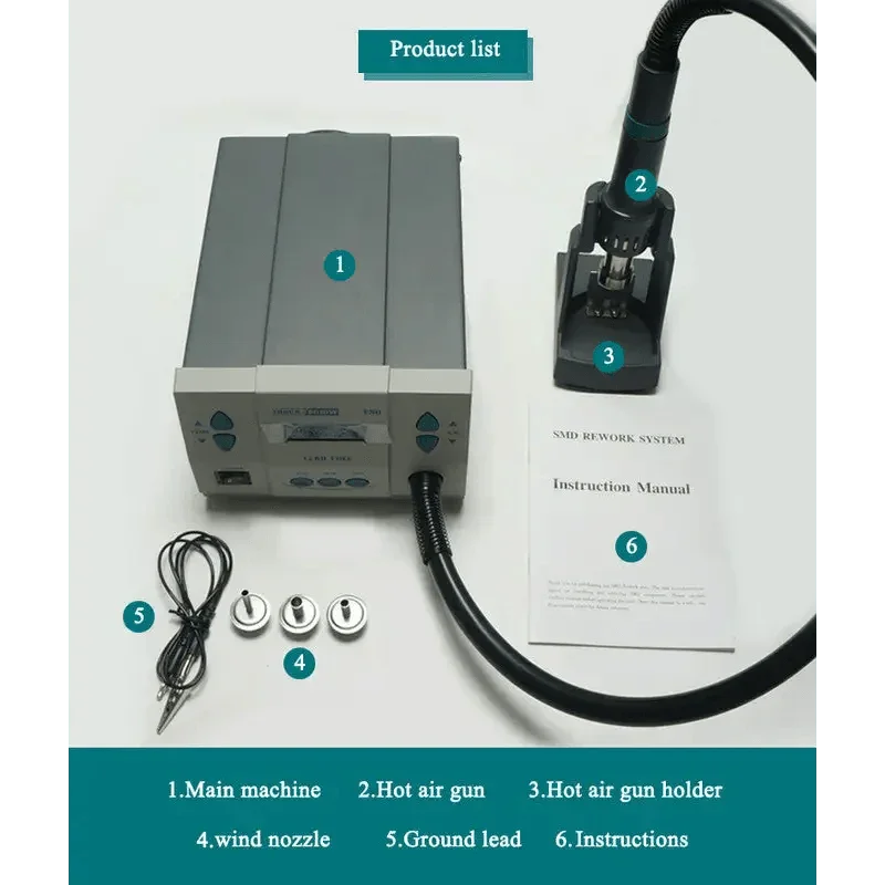861DW Hot Air Rework Station 1 - Hot Air Rework Station 861Dw recension och pris