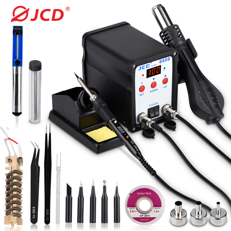 JCD Soldering Station 2 IN 1 W - 2 In 1 Soldering Rework Station 750W recension och pris