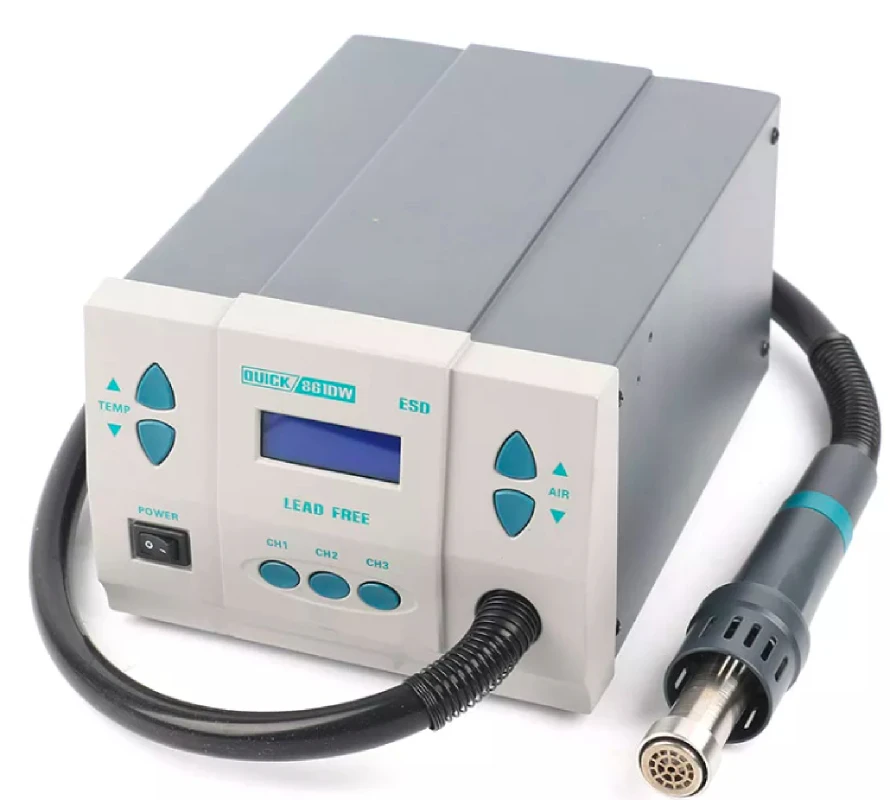 Quick 100% Original Hot Air    - Hot Air Rework Station 861Dw recension och pris