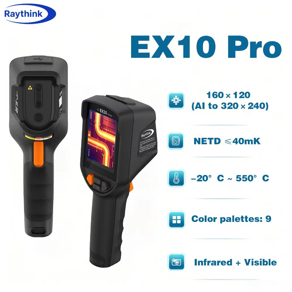Raythink Ex10 Pro Handheld Inf - Thermal Imaging Camera Pcb Repair recension och pris